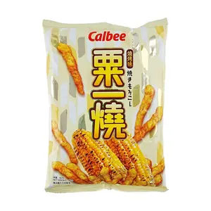 CALBEE BBQ Grill A Corn - Crunchy Snack, 2.82oz