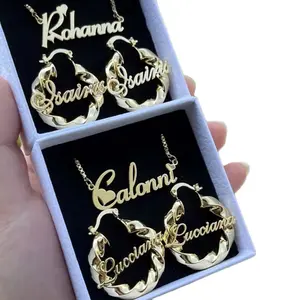 Custom 30MM Earring Kit - Personalized Stainless steal / Sterling Silver