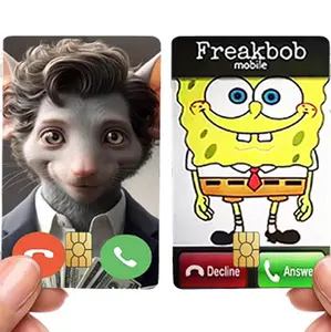 Freak Pay and Mouse Pay Card Cover Pop Culture Vinyl Skin Stickers