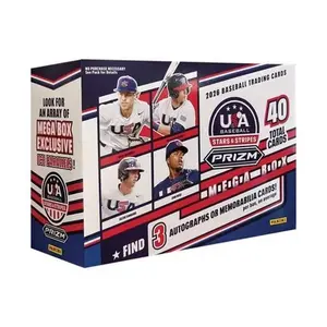2026 Panini USA Stars and Stripes Prizm Baseball Trading Card Mega Box