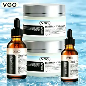 VGO Vitamin C Face Serum, Hydrating Serum with Vitamin C,Hyaluronic Acid, VitaminE & More, Serum for Dullness,Balanced Complexion Radiant Skin Repair MoistureMoisturizing Hydrate Anti Aging Moisturizer Repairing