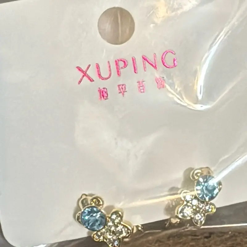 Earrings oso blue Xuping