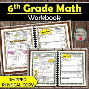 6th Grade Math Workbook
