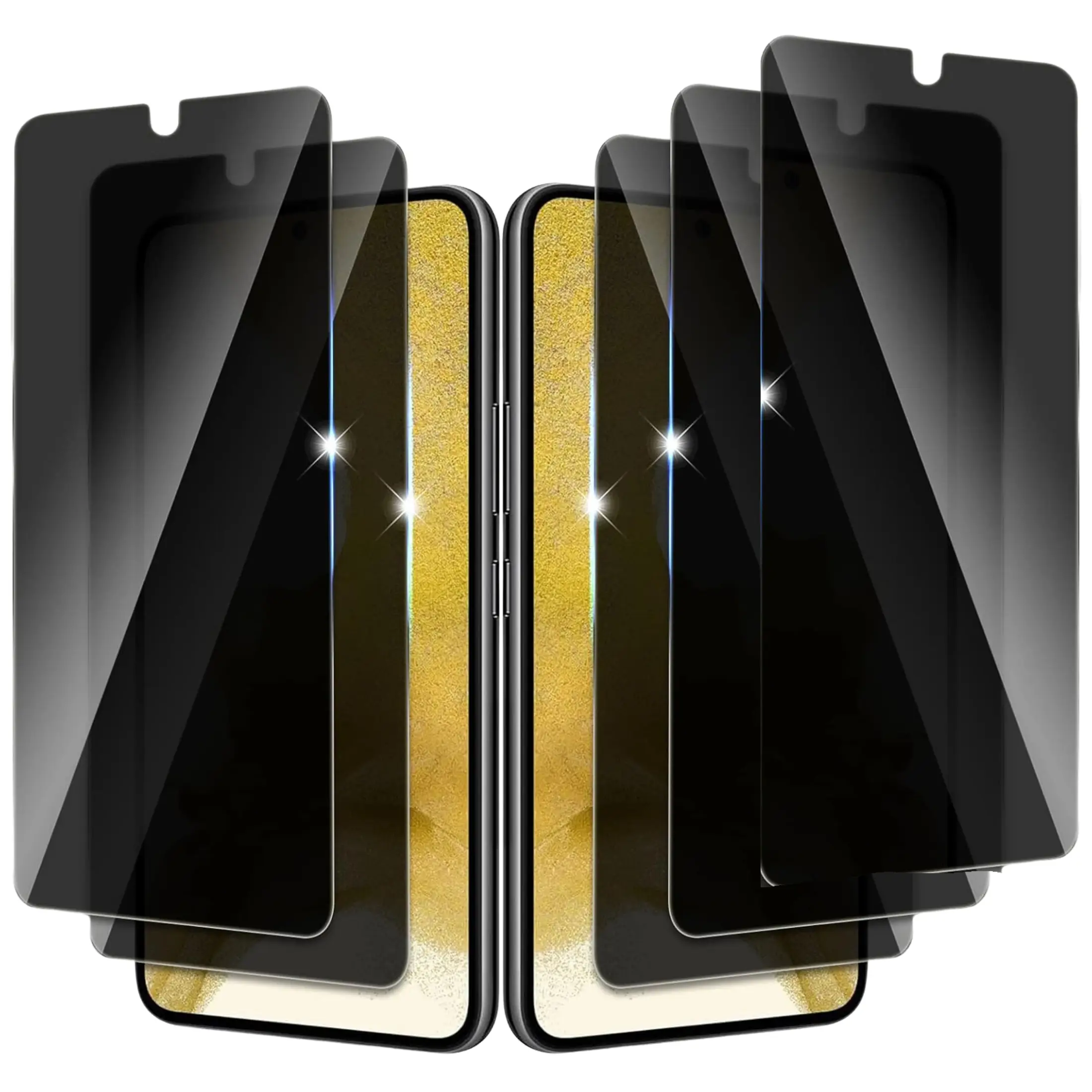 Entronix Anti-Spy Privacy Screen Protector for Galaxy S24/S23/S22/S21/S20/S10 Plus/Ultra/FE - Multi-Pack Easy Installation Accessories Protection