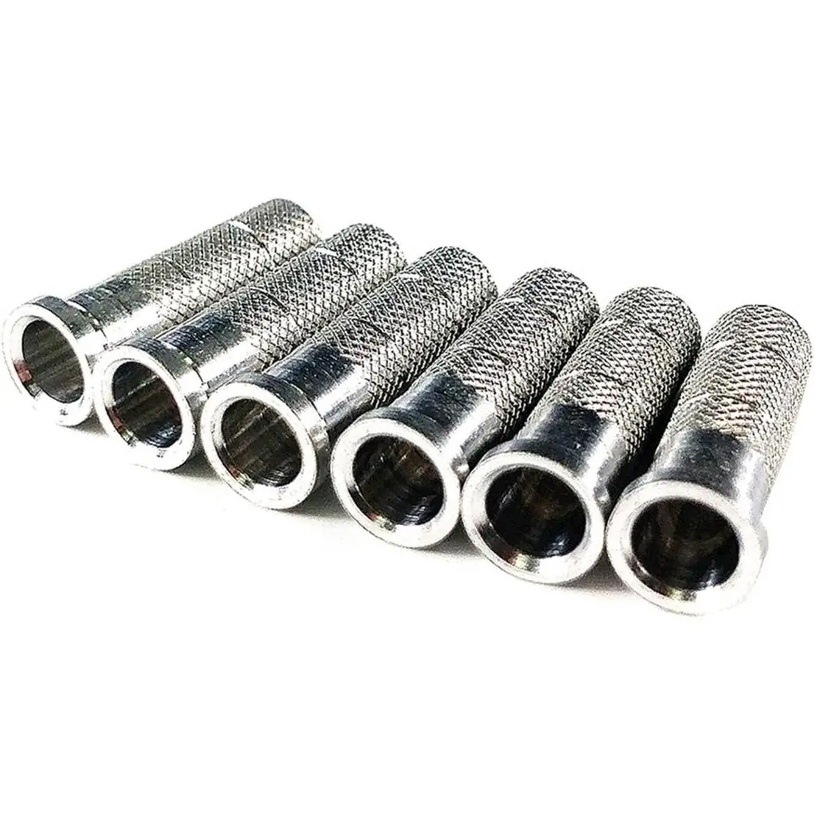 Aluminum Arrow Inserts 0.244"-.246''/6.2mm for Standard Arrows Compound Recurve Bow (24/50/100 Pack)