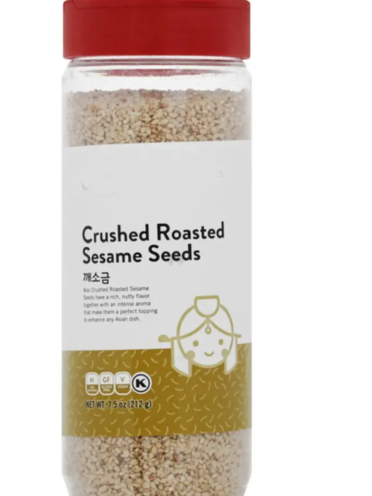 Maadan Crushed Roasted Sesame Seeds 7.5 oz – Authentic Korean Roasted Seasoning