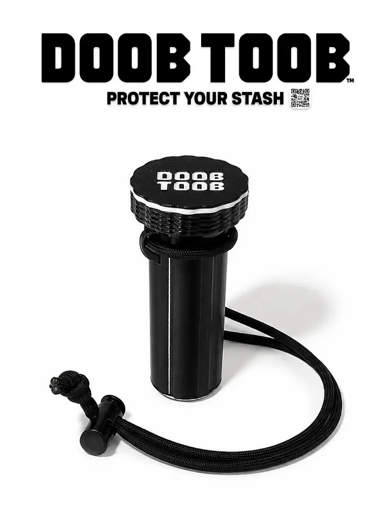 OG Doob Toob Waterproof, Smell-Proof Cigarette Stash Case Organiser for Lighter