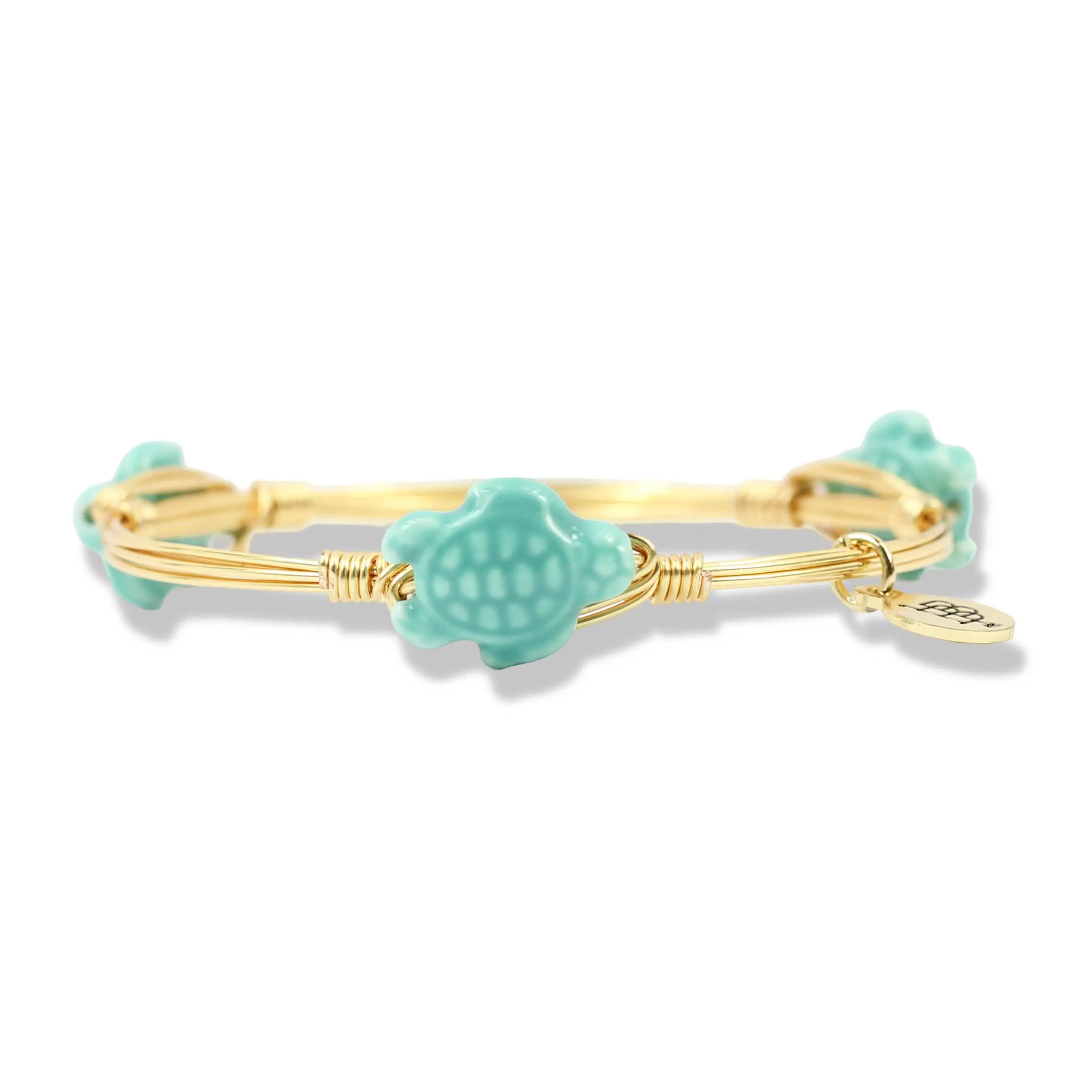 The Turquoise Turtle Bangle Bracelet