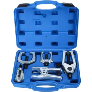 5 in 1 Ball Joint Separator, Pitman Arm Puller Heavy Duty, Tie Rod End Remover Front End Service Tool Set for  SUV Light