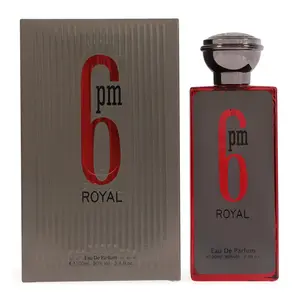 6 PM Royal Spray Perfume Eau de Parfum for Men and Women  100ml/3.4fl.oz. - Unisex Fragrance