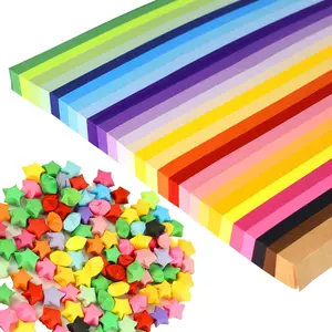 Origami Star Paper Strips 1512 Sheets 27 Assortment Color Paper Star Strips Lucky Wish Double Sided Origami Paper Stars