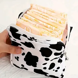 Sanitary Napkin Storage Bag, Portable Mini Simple Girl Cute Large Capacity Bag