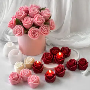 Silicone Mold for DIY Cake Decorating, Rose Flower Shape Mousse Chocolate Soap Candle Making Tool, Handmade Craft Supplies, Handcraft Mold, Handicraft