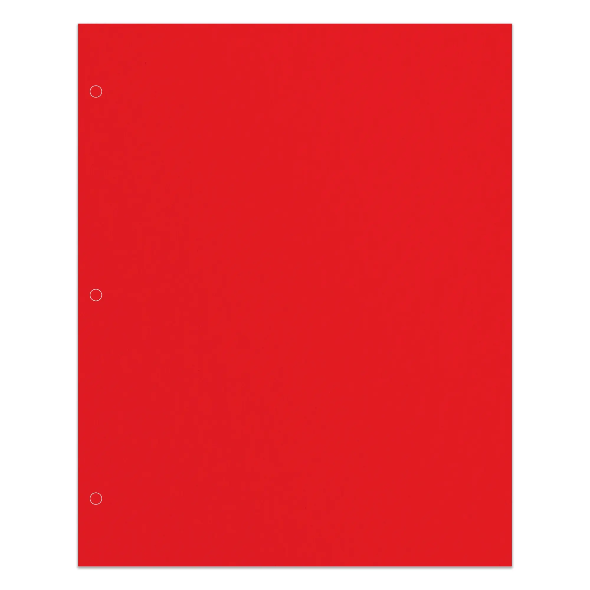 Office Depot® Brand 2-Pocket School-Grade Paper Folder, Letter Size, Red