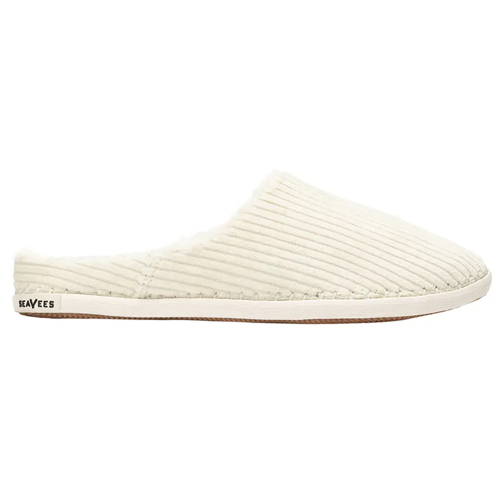 SeaVees Womens Stag Scuff Casual Slippers Casual - Off White