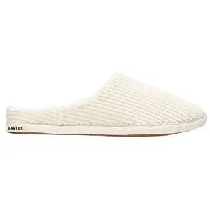 SeaVees Womens Stag Scuff Casual Slippers Casual - Off White