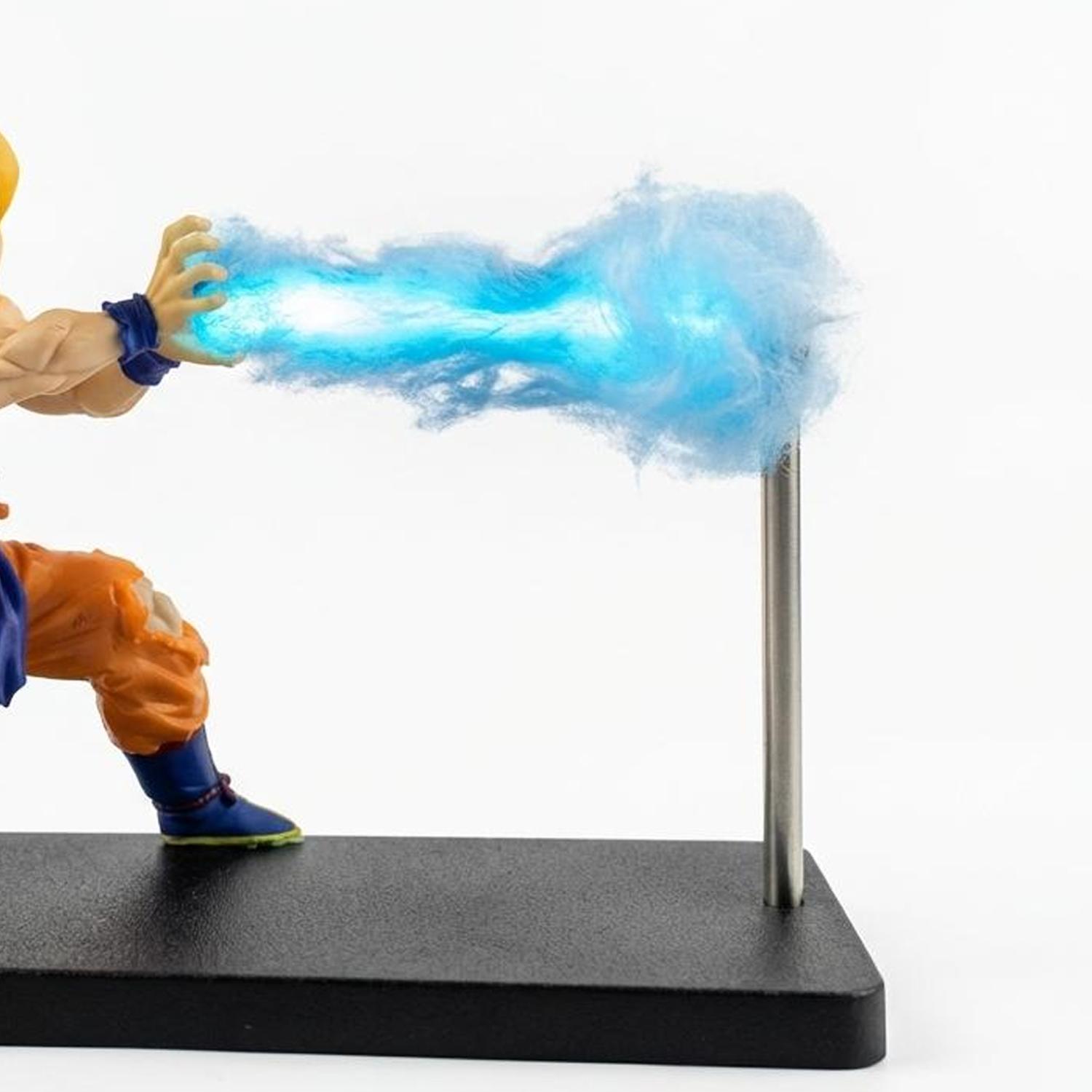 Energy Wave Magnetic Levitation Nightlight, Glow Ball Action Figure, Unique Ambient Decor Display for Home（Bule）