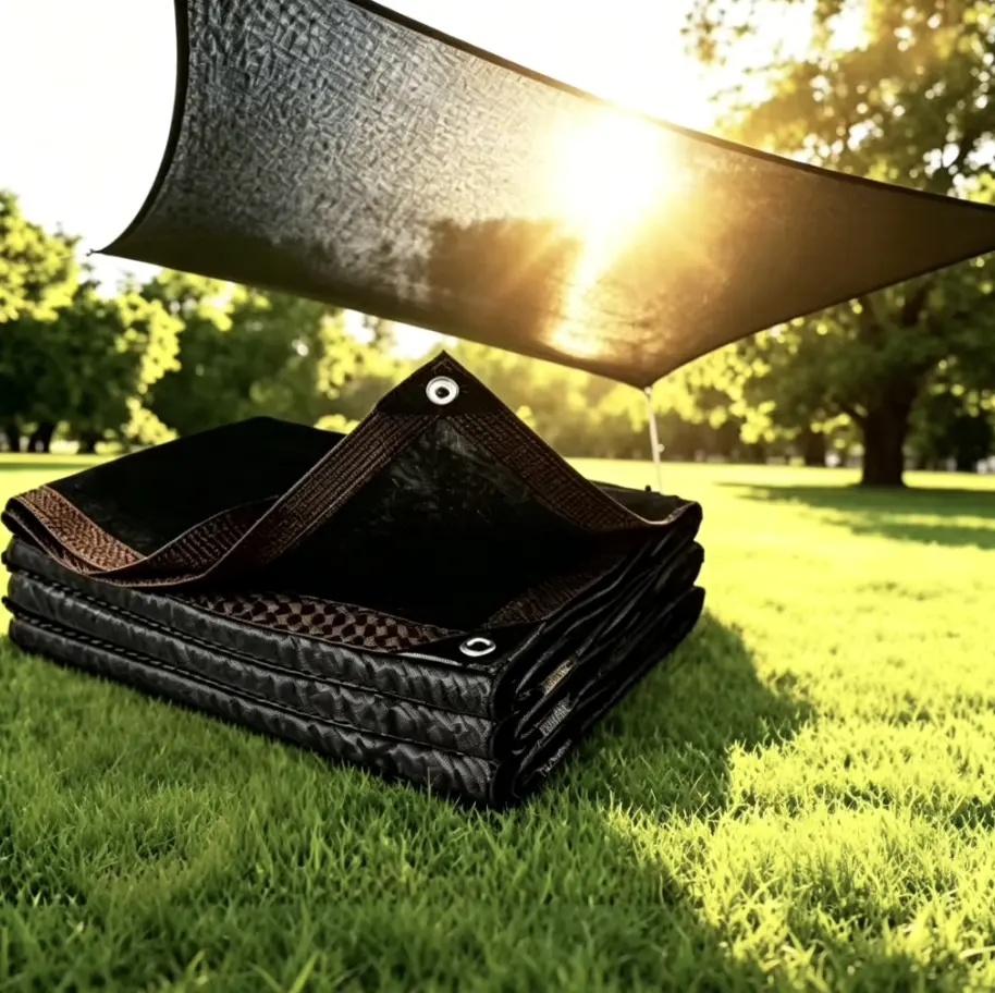 10×13 FT Rectangle Sunshade Canopy Netting with Grommets, 70-90% Sun-Resistant Mesh, Outdoor Sun Shades for Patio, Ideal for Plant Pergola, Chicken Coop & Outdoor Camping Accessories, Sun Shelter