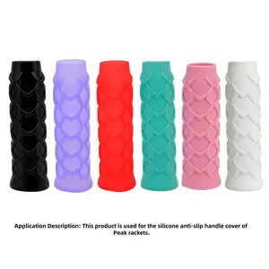 Pickball Racket Silicone Handle Cover, Anti-Slip, Durable, Portable, Universal Fit, Non-Slip Grip, Ideal for Pickball Players