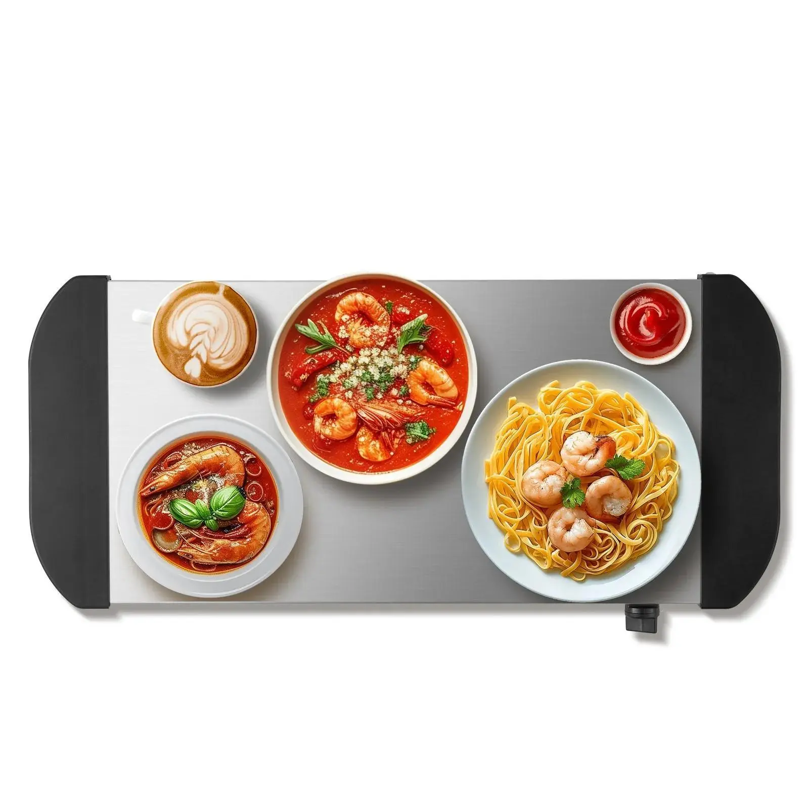 【Summerfinds】VEVOR Electric Warming Tray Buffet Food Warming w/ Temp Control Stainless Steel