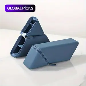 fashionable silicone pen holder, foldable large capacity expandable upright pencil case Pencil Bag for desktop office and study, portable and high-quality design, suitable for birthday gifts, Teacher's Day students and office use #GLOBAL PICKS