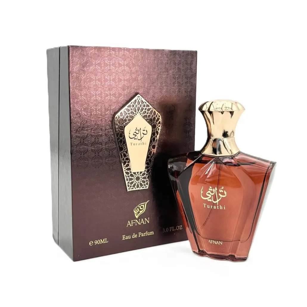 AFNAN TURATHI BROWN EAU DE PARFUM SPRAY 3.0FL.OZ FOR MEN Arabian Fragrance Amber Vanilla AFNAN TURATHI BROWN EAU DE PARFUM SPRAY 3.0FL.OZ FOR MEN Arabian Fragrance Amber Vanilla