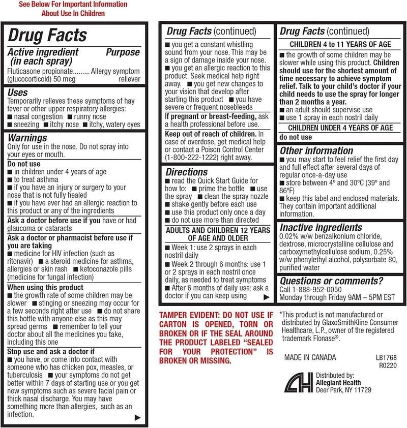 HealthA2Z Runny & Stuffy Nose Bundle | Fluticasone Propionate Nasal Spray 50 mcg (72 Metered Sprays, Pack of 1) + Menstrual Complete Pain Relief (90 Tablets, Pack of 1) + Vitamin D3 (5,000 IU) + K2 MK-7 (90 Softgels, Pack of 1)