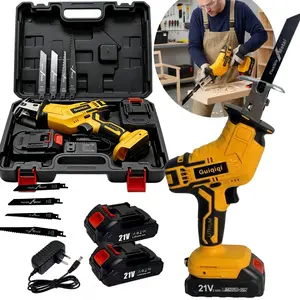 The Ultimate Father's Day Tool Gift: 2026 Upgraded Cordless Reciprocating Saw Set | Lightweight & Safe Multi-Purpose Power Cutter with Battery & Storage Case | Must-Have DIY Tool for Husband & Dad