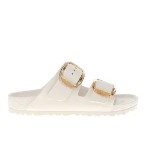BIRKENSTOCK Womens Arizona Buckle Eva Casual Sandals Casual - Off White