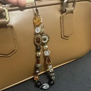 Creative Fashion Beaded Phone Chain, Anti-lost Phone Lanyard, Phone Strap for Women & Girls, Cell Phone Charm, Fashion Phone Accessories for Daily Use