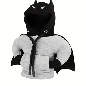Creative Hooded Cape Sweatshirt Car Gear Shift Cover, Dust-proof Car Gear Shift Cover, Car Interior Decoration Accessories, Halloween