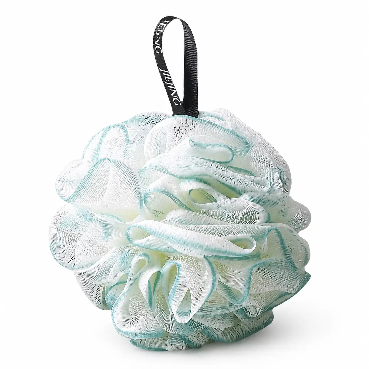 50g Bath Sponge Shower Loofah Mesh Pouf Bath Scrunchies Body Wash Puff Shower Puff Exfoliating Scrubber