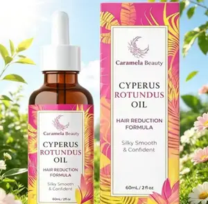 Cyperus Rotundus Oil 60ml Plant Based Formula Smooth Skin Care Lightweight and Fast Absorbing
