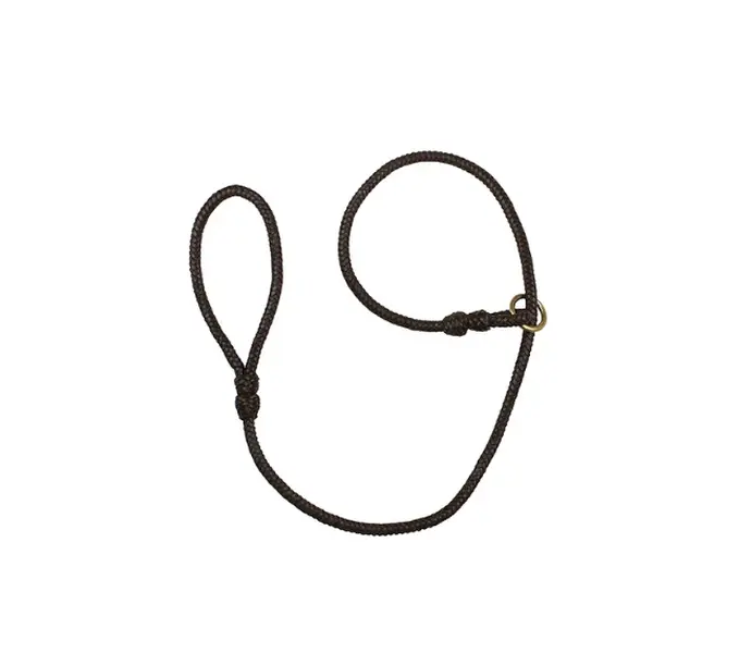 Avery Leather Line Lead – Premium Top Grain Leather Dog Slip Lead