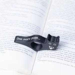 Tuxedo "One more page..." Cat Book Page Holder Reading Aid for One-Handed Reading Relieve Hand Strain Ideal Gifts for Book Lovers & Readers Made in USA Starry Black Tuxedo