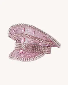Disco Diva Captain Hat - Pink