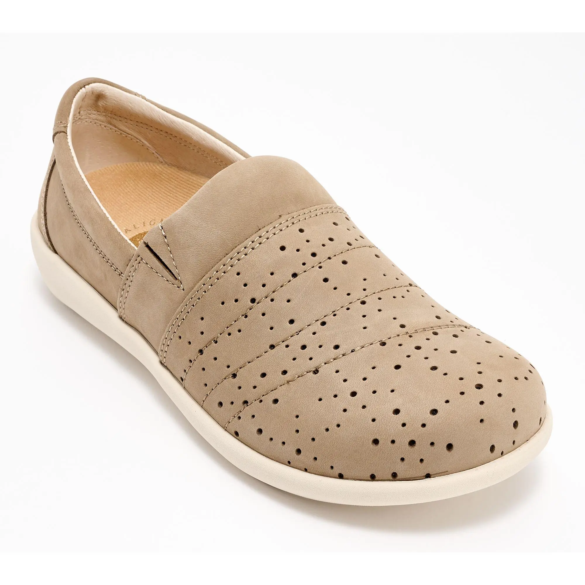 Revitalign Orthotic Nubuck Slip-on - Ridgeway Picasso