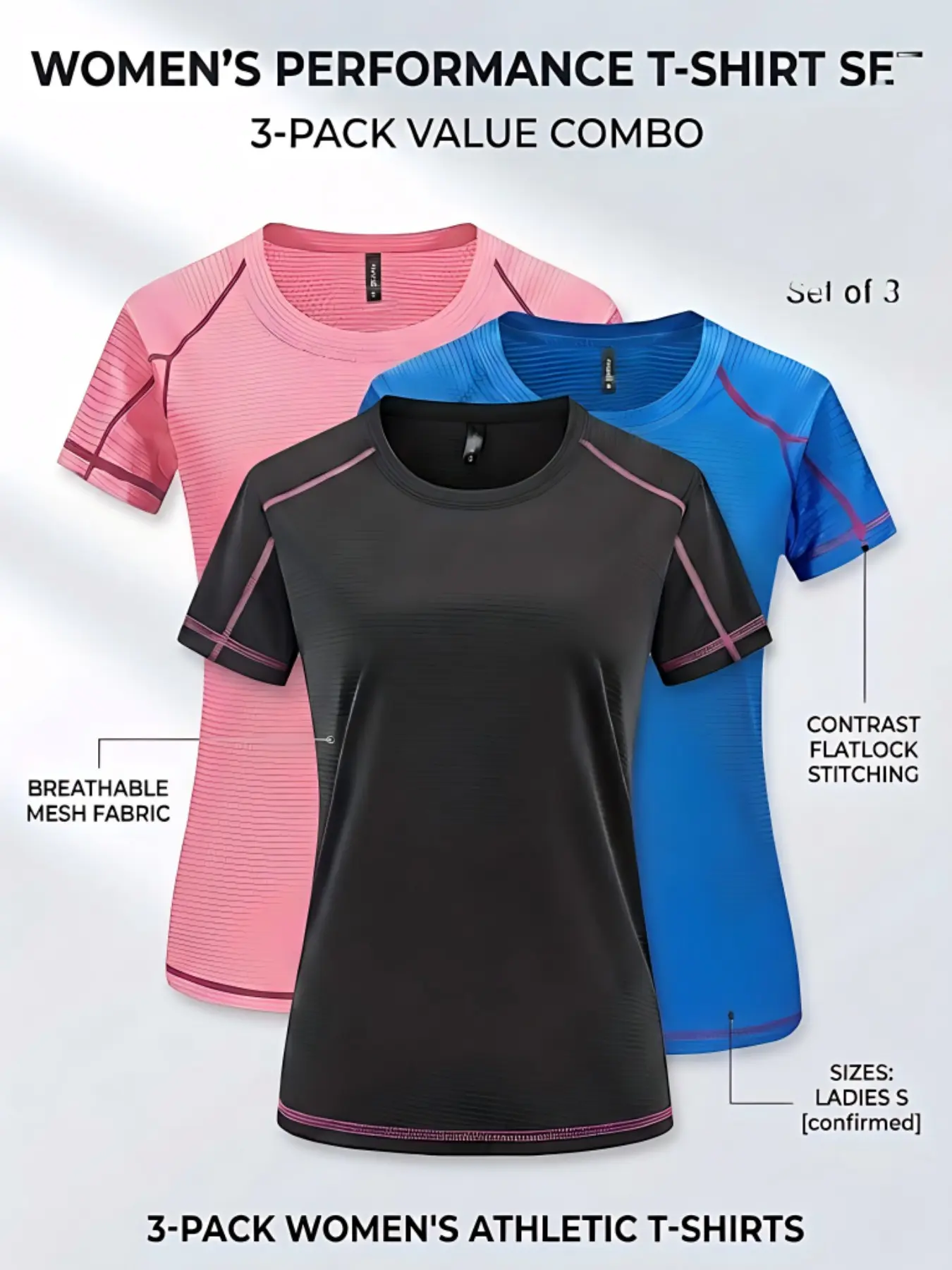 Women's Spring Summer Sports T-Shirt Set, Summer Training Clothing, Fitness Apparel, Athletic Activewear, Sports Tops, Casual Workout Tops, Casual Round Neck Short Sleeve, Perfect for Running, Fitness, Yoga, Outdoor Activities