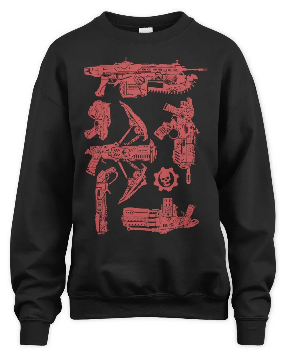 Merchandise Gears of War Weapon Cover System Game T Shirt Sweatshirt Hoodie MADE IN USA