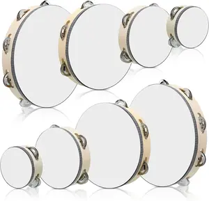Customizeable Tamberines with Versatile Use and Customization Options for Personalized Musical Instruments