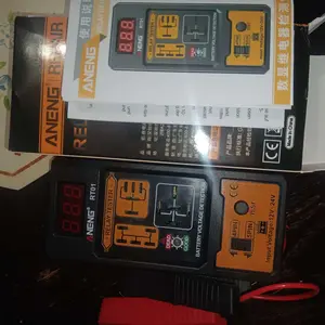 ANENG RT01 Automobile Relay Tester with Digital Display for 12V/24V 4-Pin & 5-Pin Relays Universal Battery Voltage Detector for Automotive Diagnostics