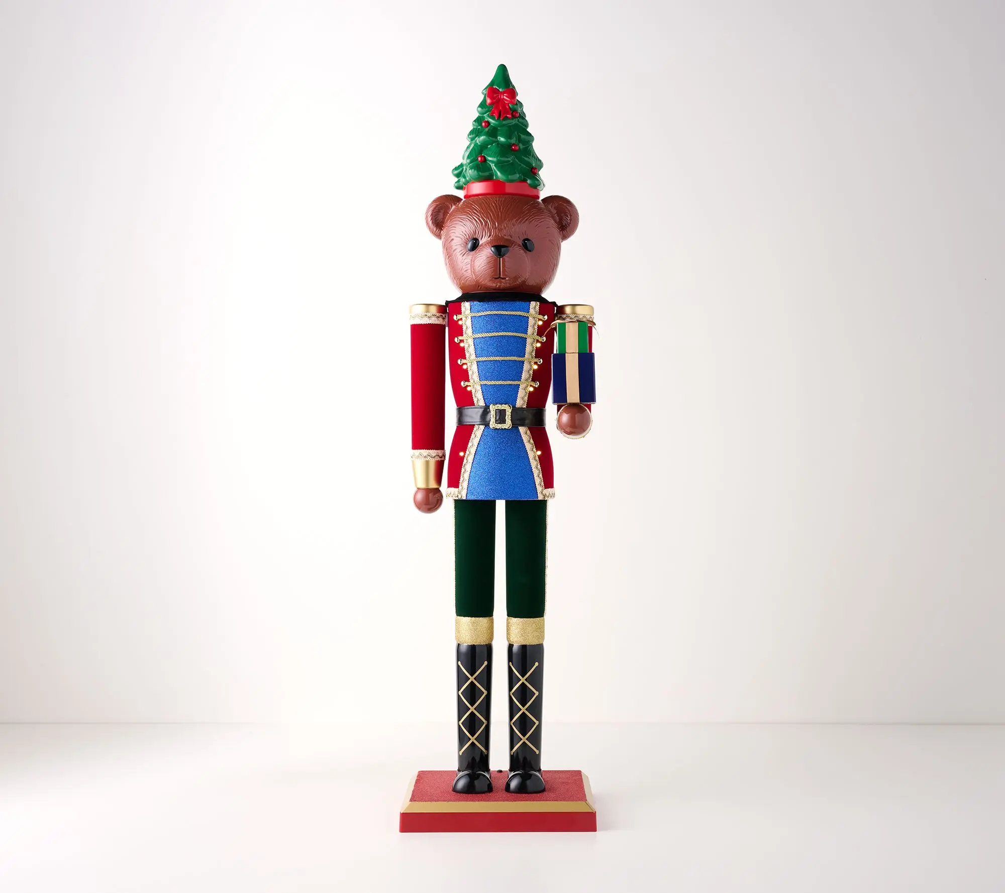 Kringle Express Blow Mold Nutcracker Kringle Express Blow Mold Nutcracker