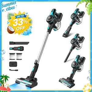N520 Cordless Stick  Handheld Vacuum Cleaner 30Kpa 40 Mins Runtime Lightweight Stick Vacuum,Self-Standing Rechargeable Vacuum Cleaners for Pet Hair,Carpet,Hardwood Floor N520 Summervibes