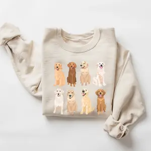 Golden Retriever Sweatshirt, Golden Retriever Sweater, Dog Lover Gift, Dog Mom Shirt, Golden Mama, Dog Owner Gift, Golden Dog Sweatshirt
