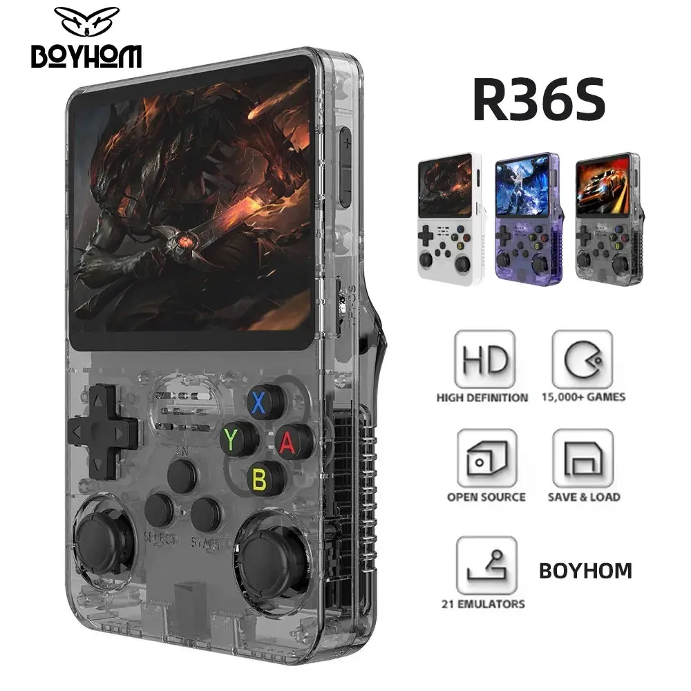 Compact, Portable Retro Arcade Pocket Game Player Pro