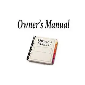 Uniden Owners Manual for Pro510E-Pro510Xl