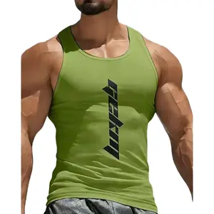 Men’s loose quick-dry tank top, breathable casual fitness sleeveless shirt, standard size, TikTok curated selection