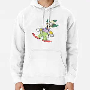 Krusty Doll Treehouse of Sweatshirt Hoodie - A Spooky Tribute to the Iconic from Horror, Ideal for Simpsons Fans and Halloween Enthusiasts