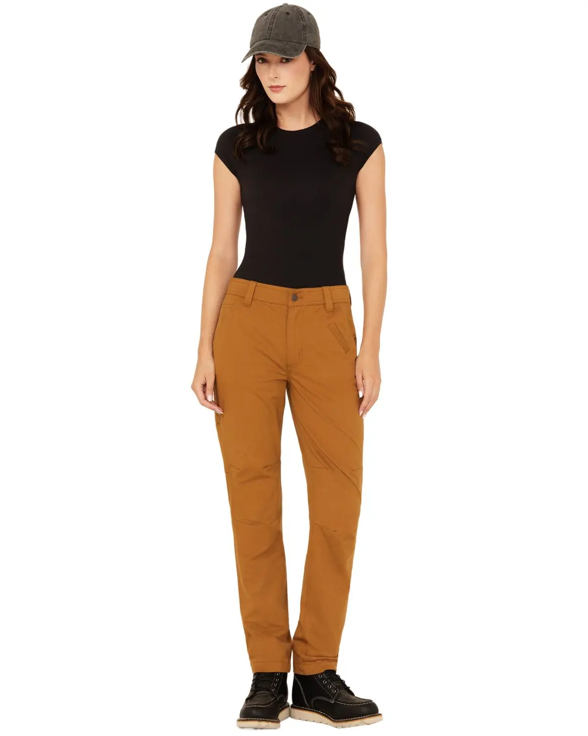 Lucky Brand Workwear Women's Women'S Canvas Carpenter Work Pants - Lww243400-Bnz