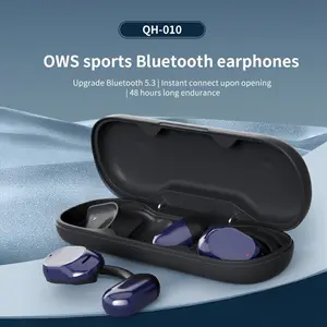 【SHINECON】QH010 OWS Maserati Style Ultra-Long Battery Life Sports Bluetooth Earphones Gaming Music HIFI HD Headset IPX4 Life Waterproof